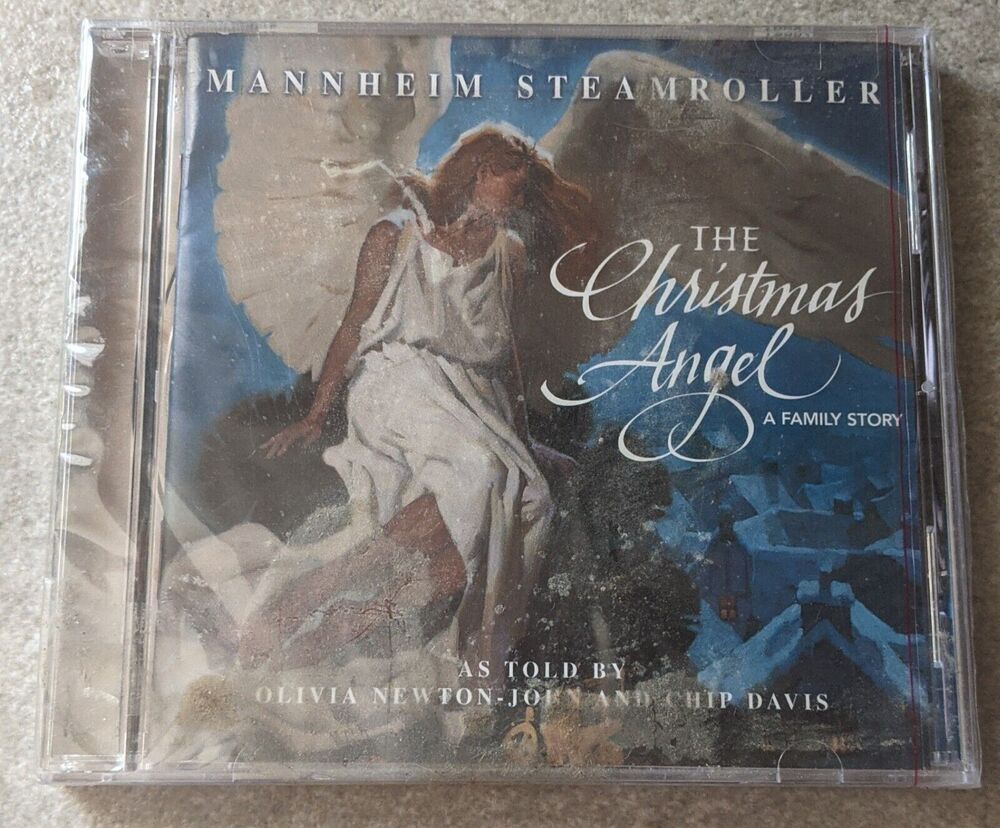 NEW OLIVIA NEWTON-JOHN Mannheim Steamroller CHRISTMAS ANGEL Family Story CD